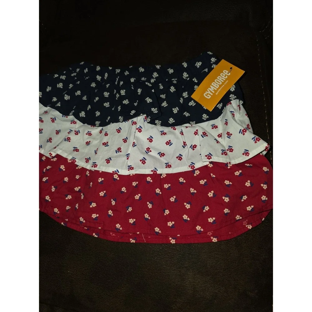 Gymboree American cutie 4th‎ of july skort size 4t nwt